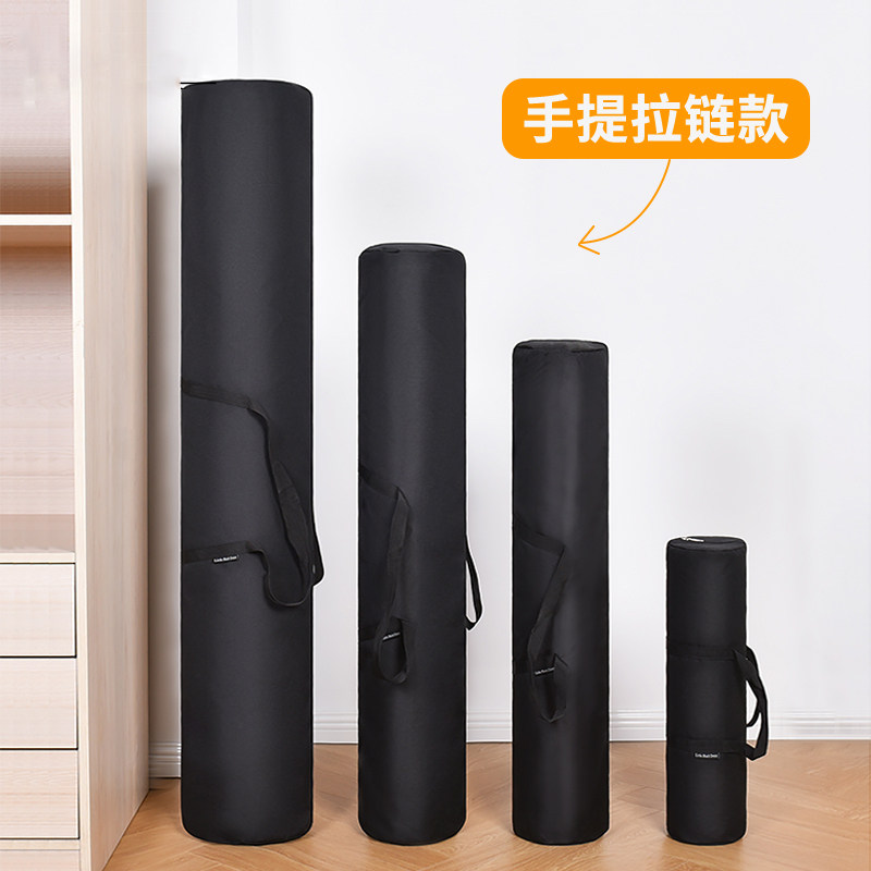 手提凉席收纳袋牛津布竹蓆地毯拉链包装牛席的摺叠