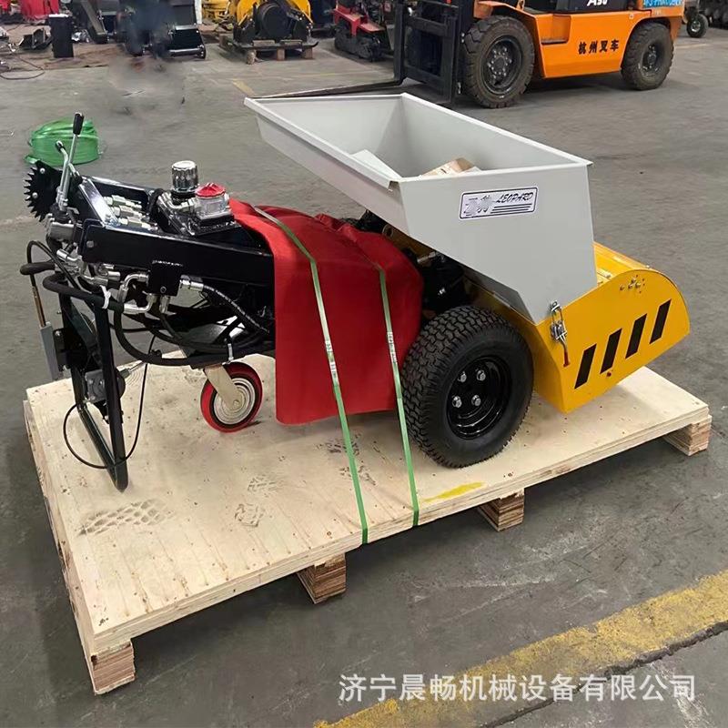 出口品质手推摊铺机小型沥青摊铺机可调节修路宽度厚度修补机