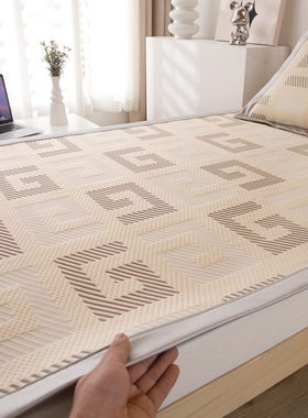 类针织软凉席生宿舍单人0c夏季冰丝席可水洗夏天席子空调席