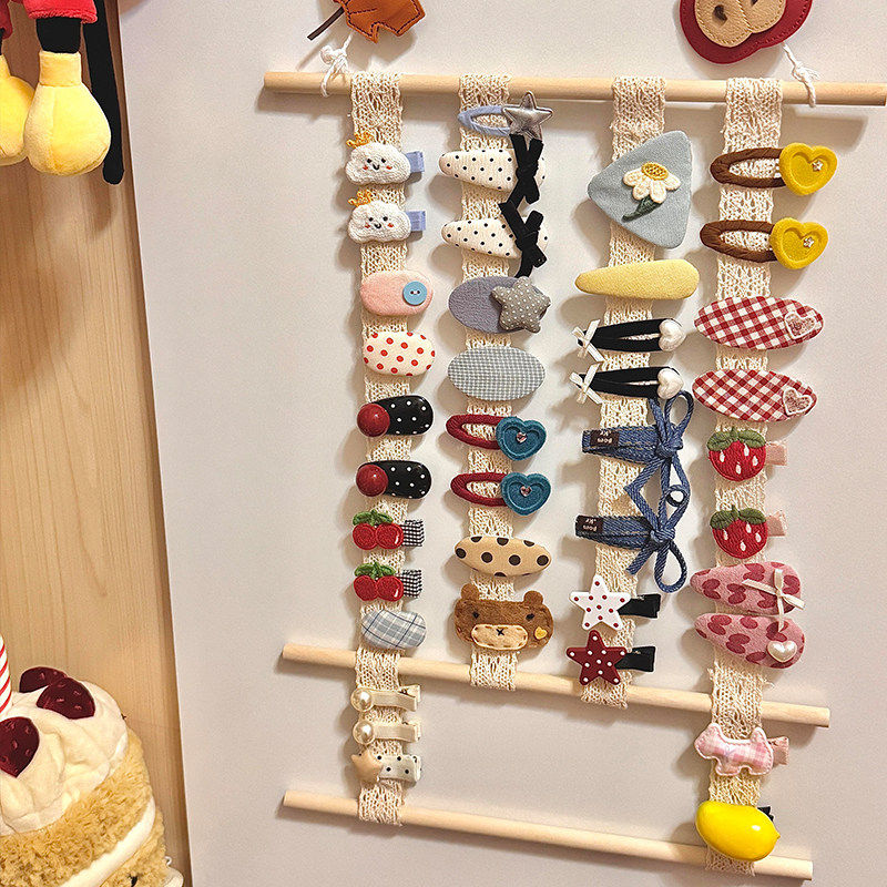 浴室壁挂发夹收纳展示架