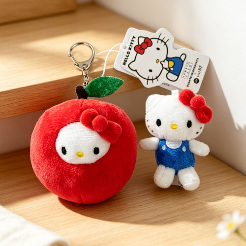 me联名HelloKitty红苹果挂件