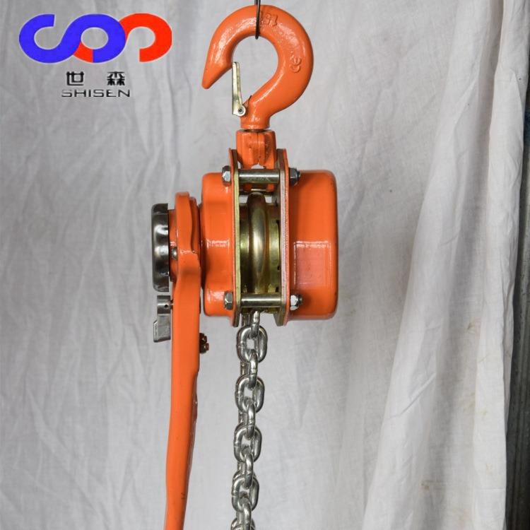 链条紧线器SHS手扳葫芦1.5T6米棘轮加厚罩壳厂家生产1.5吨