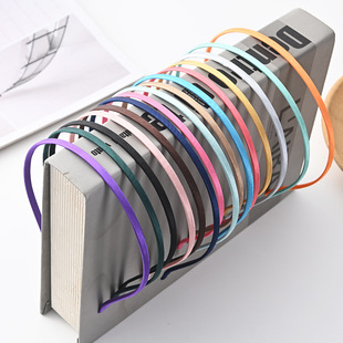 新款 日韩5mm金属发箍DIY配件丝带布艺头箍手工制作发饰品材料