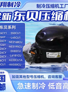 D25WZ1/S53CZ/EK82CU全新东贝压缩机适用冰箱冷柜制冷 S43/50CU1