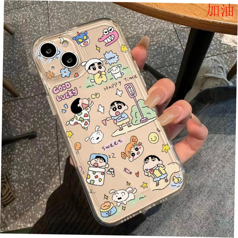 手机壳新款2025网红爆款春游凯蒂猫小新iphone16promax256g苹果16标准版基础款透明15promax全包精孔高级感可