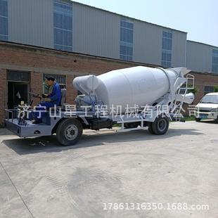 罐车搅拌混凝土运输车矿洞运输搅拌水泥车限高限宽 低矮型轮式