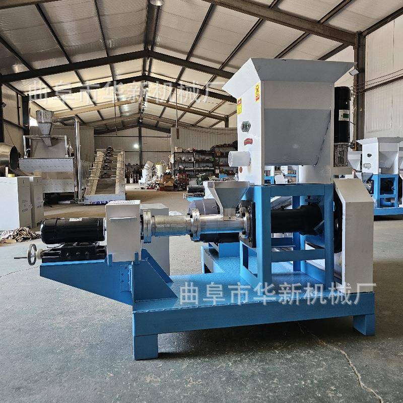 饲料膨化机猫粮狗粮机水产钓饵青蛙泥鳅漂浮沉水鱼饲料颗粒膨化机