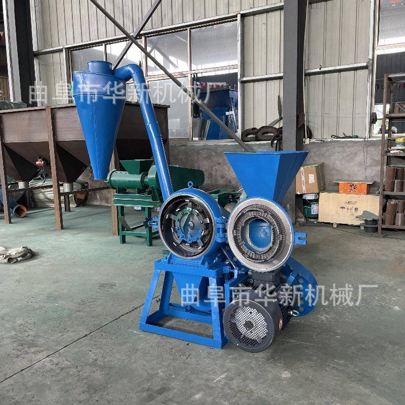 全自动玉米饲料粉碎机多功能自吸家用大米商用万能五谷杂粮磨粉机