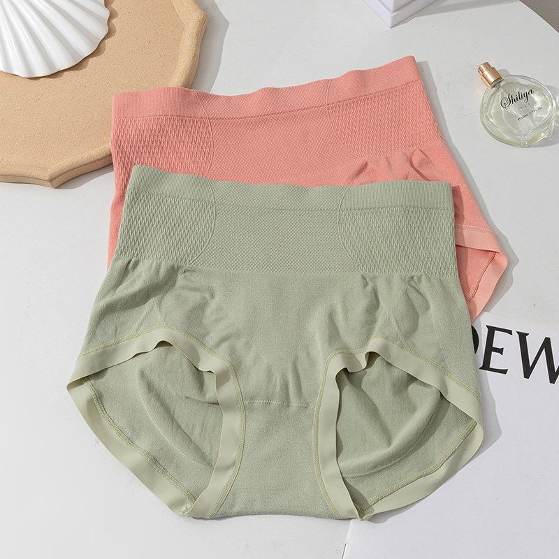 大码高腰内裤女胖mm200斤纯棉收腹提臀全棉不卷边透气无痕三角裤,女士内衣/男士内衣/家居服,女三角裤,淘宝优惠券,粉丝福利购,淘宝优惠卷