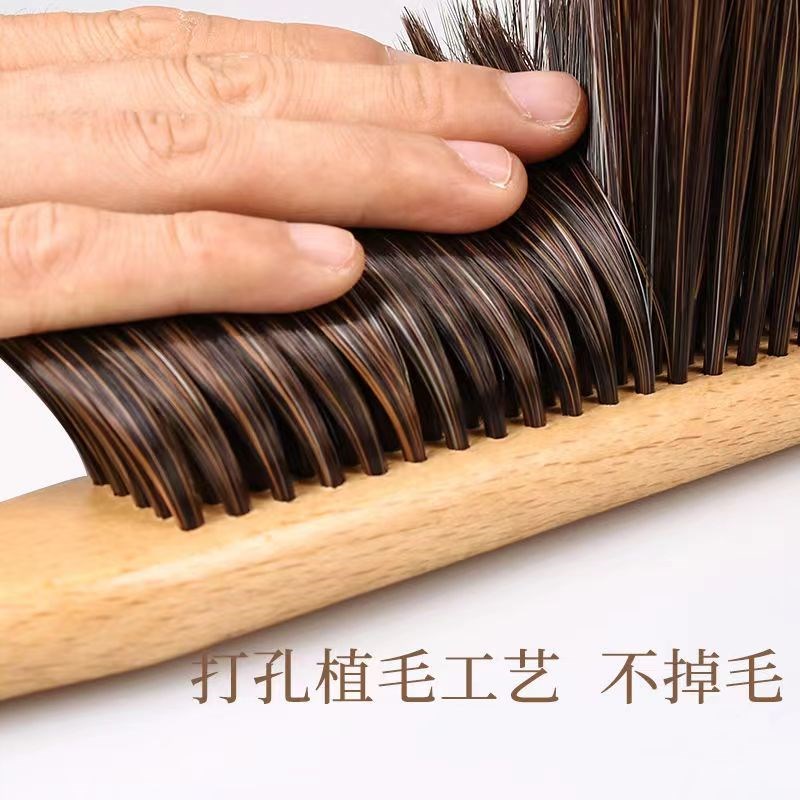 扫床刷子软毛长柄扫炕笤帚除尘家用老式大号沙发神器木柄除螨高级