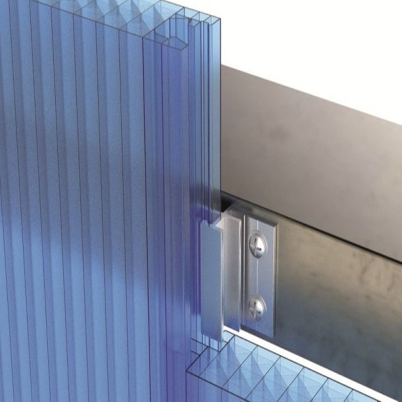 pc插接板隔断户外门头彩色对插七层菱形20mm30mm40拼接发光幕墙板