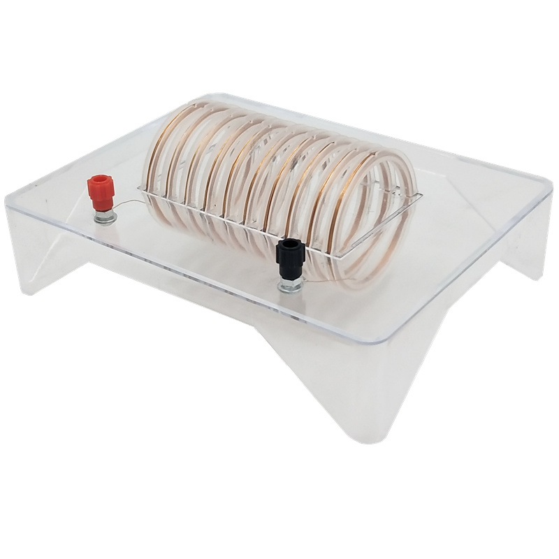 通电螺线管磁场演示器左右手螺旋定则电磁感应安培定律中考实验