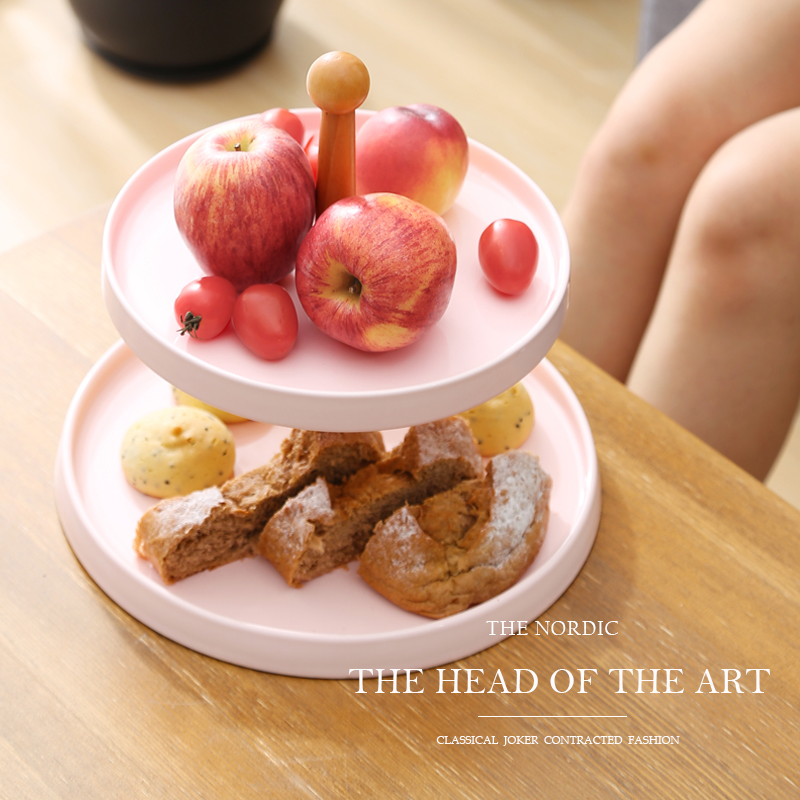 糖果盘架多层水果盘子小精致下午茶点心架餐具创意客厅甜点零食盘