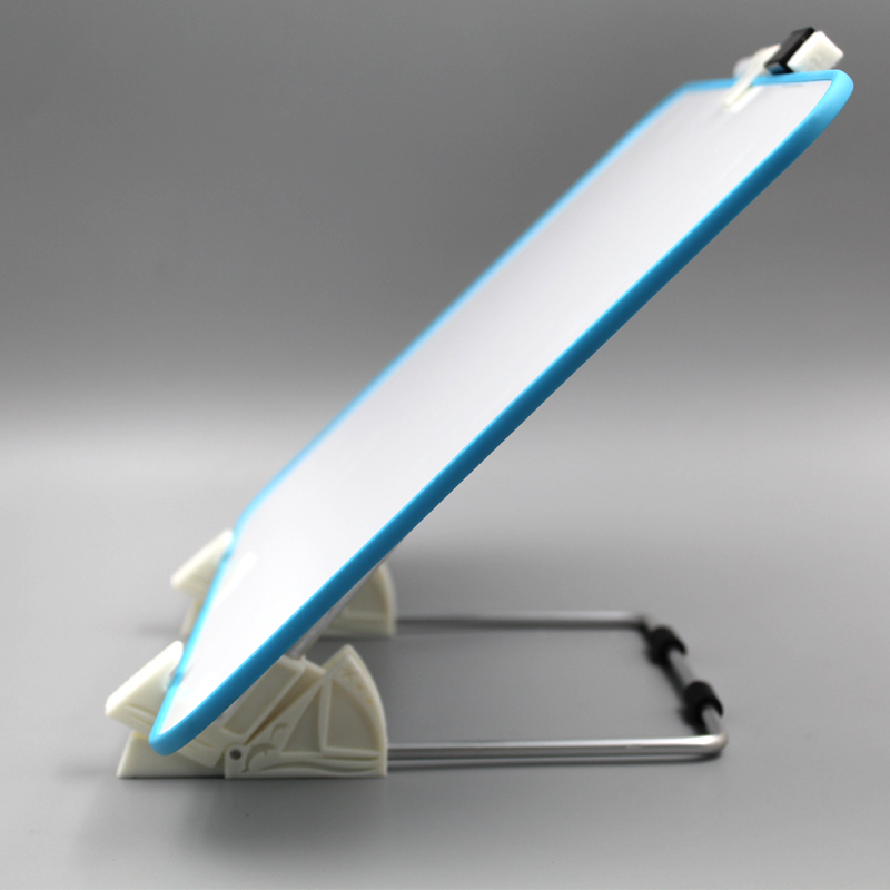 桌面小支架易安金属支架式白板办公家用黑板画板b5a4a3小平板摆放