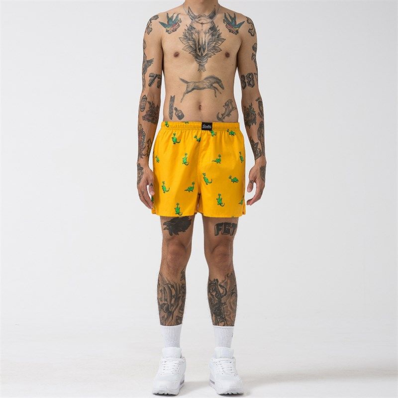 PEEVISH卡通男士阿罗裤宽松情侣内裤纯棉质可爱女居家睡裤裤头,女士内衣/男士内衣/家居服,男阿罗裤,淘宝优惠券,粉丝福利购,淘宝优惠卷