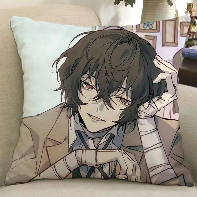 文豪野犬周边抱枕双面定制太宰治江户川送人生日礼物公仔手办动漫