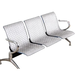 排椅坐垫三人位医院公共输液椅专用靠背一体座套保暖绒面全包椅套