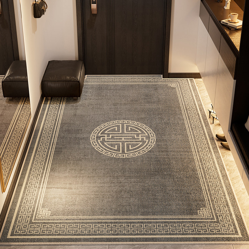 入门户地垫地毯入户进门家用新中式脚垫入户门2024新款防滑可蹭土