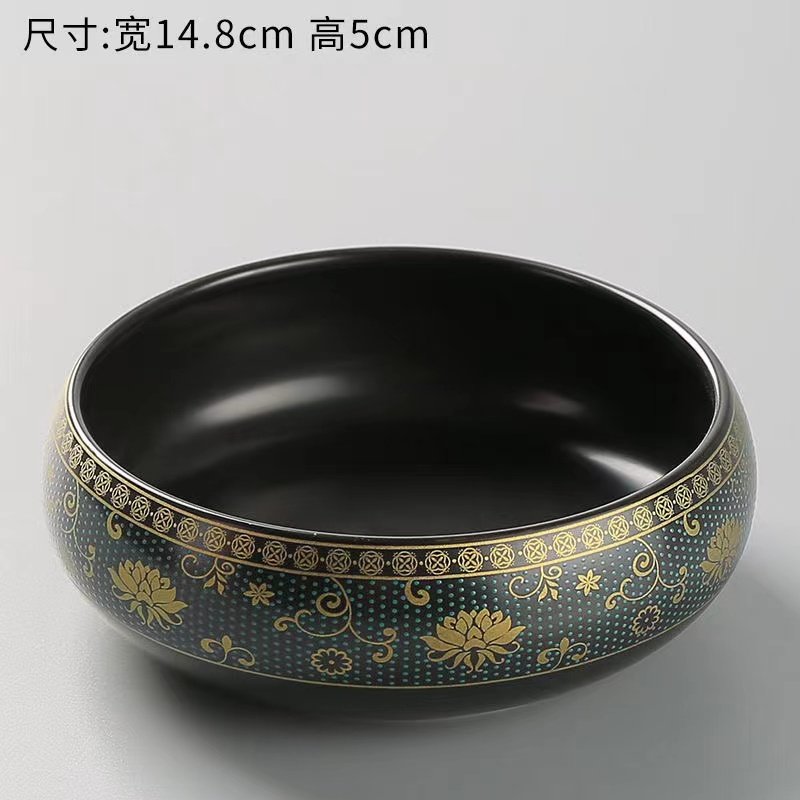 鎏金茶洗大小号家用功夫茶具茶碗茶渣缸复古水盂笔洗禅意茶道配件,餐饮具,茶道/零配,淘宝优惠券,粉丝福利购,淘宝优惠卷
