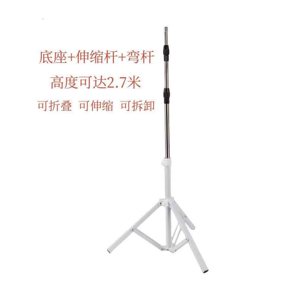 灯牌伸缩杆地摊灯支架折叠灯架伸缩式摆摊灯支架夜市地摊灯杆伸缩
