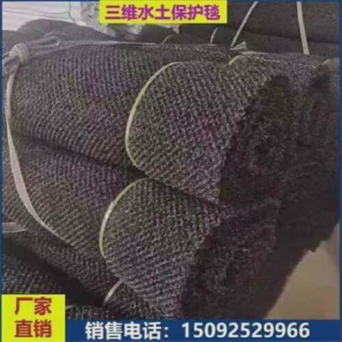 水土保护毯聚酰胺7020河道护坡绿化材料聚丙烯7220绿化固土网垫
