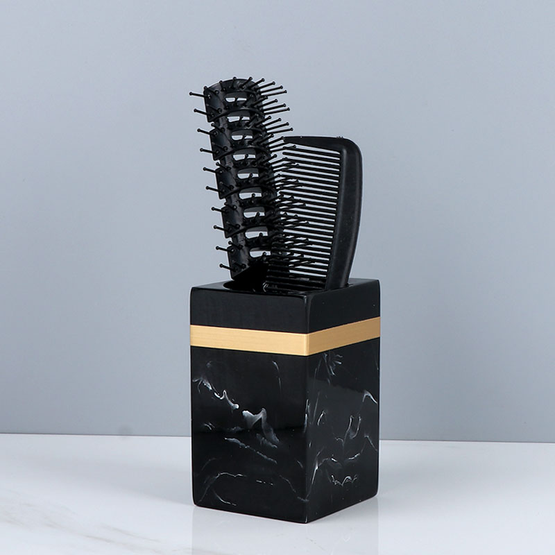 创意卫生间梳子收纳筒北欧浴室放梳子的桶家用牙膏牙刷架置物架