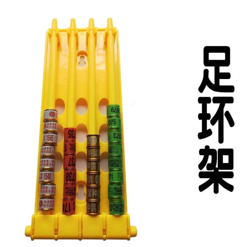 信鸽用品用具 新款足环架/足环支架/脚环放置架/可放约60个/包邮