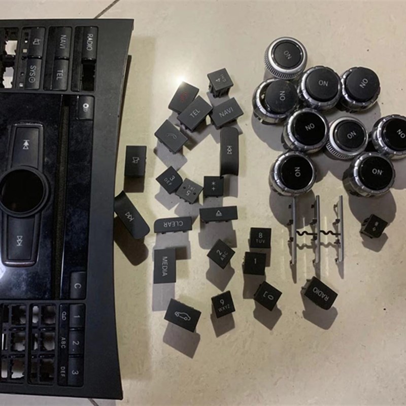 适用奔驰W212 E300 E350 E200 E260 E320空调 中控 面板 CD机旋钮