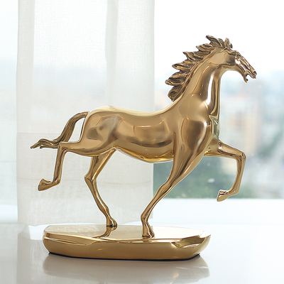 新品!纯铜家饰家居饰品客厅装饰黄铜饰品电视柜摆件客厅玄关装饰