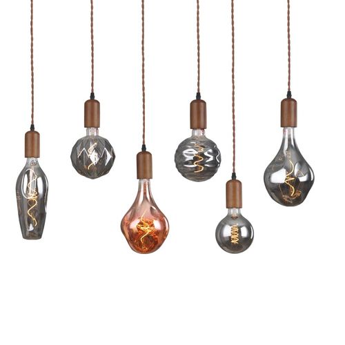 爱迪生led灯泡e27螺口复古暖光烟灰色大茶室民宿橱窗装饰艺术吊灯