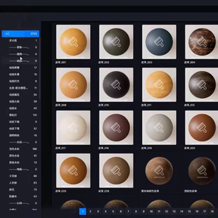 D5本地刷子库 D5渲染器HDR贴图库3d模型库PB3构件库材质库集合