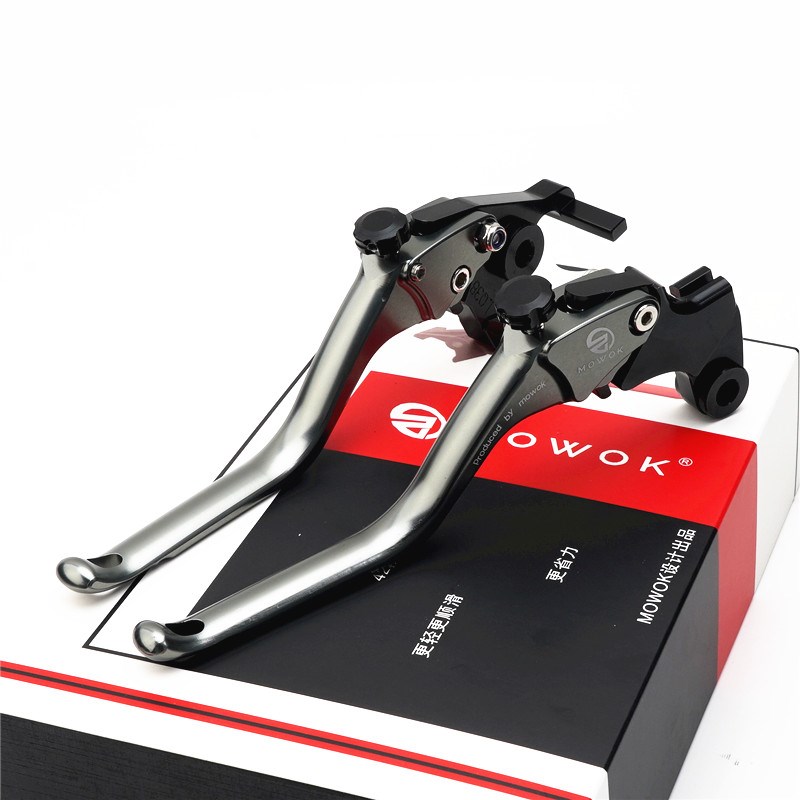 适用摩托车春风500SR 675SR-R改装铝合金刹车牛角手把离合拉杆