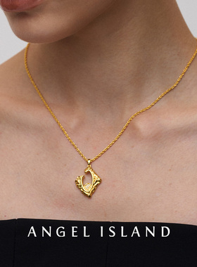 ANGELISLAND缪斯油画框项链