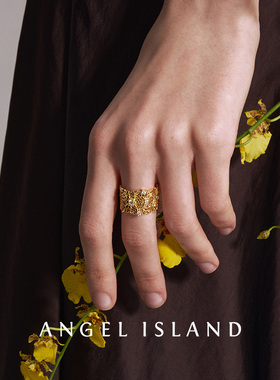 ANGELISLAND天使岛镂空开口戒指
