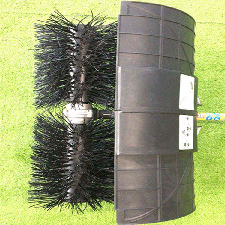 便携式汽油动力清扫机厂家人造草坪清扫机图片手持侧挂式扫地机