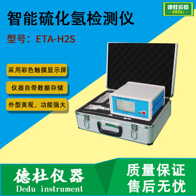 供应ETA-H2S智能硫化氢检测仪 空气中的硫化氢检测仪