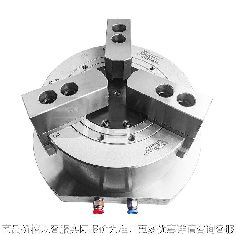 厂家立式气动液压卡盘三爪卡盘全钢卡盘KL10-正品包邮