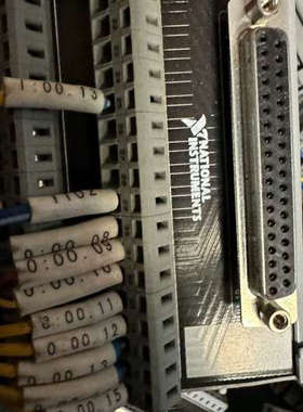 NI的导轨安装DB37孔端子板765530－01议价