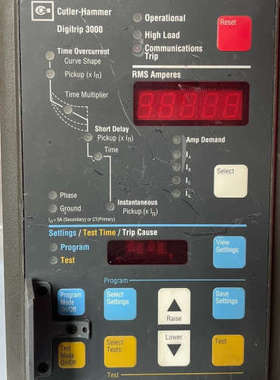 Cutler-Hammer控制器 Digitrip-3000议价