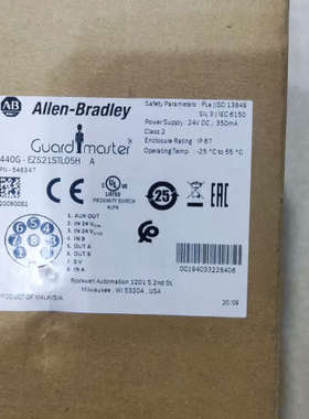 罗克韦尔AB磁吸式门锁1个 440G-EZS21STL0议价