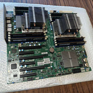 超威X9DR3-F主板一套两个E5-2630V2处理器没议价