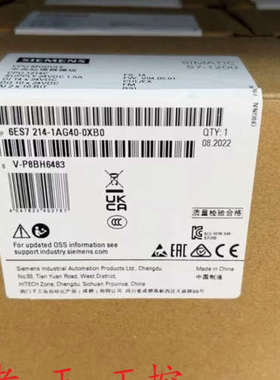 6ES72141BG400XB0CPU模块6ES721议价