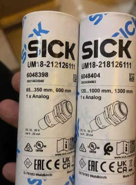 西克高精度传感器6048398 UM18-212126111议价