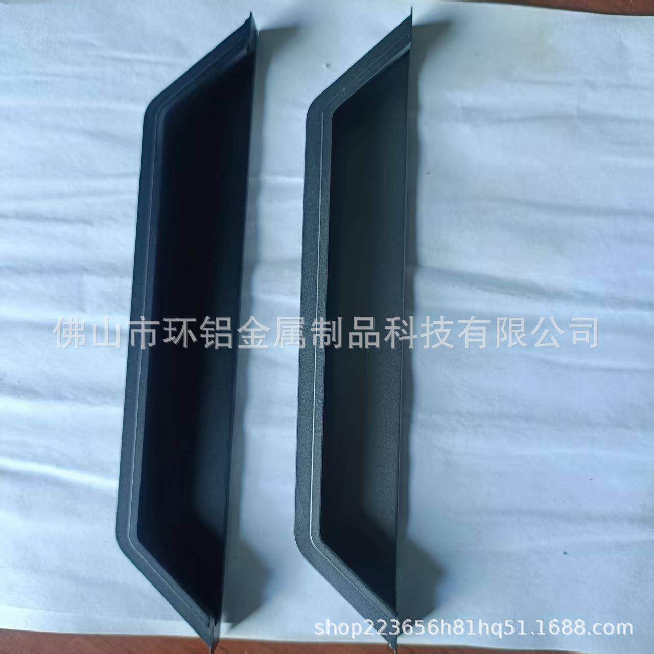 衣柜门嵌入式隐形拉手简约黑色白色抽屉内嵌式隐藏开槽暗把手