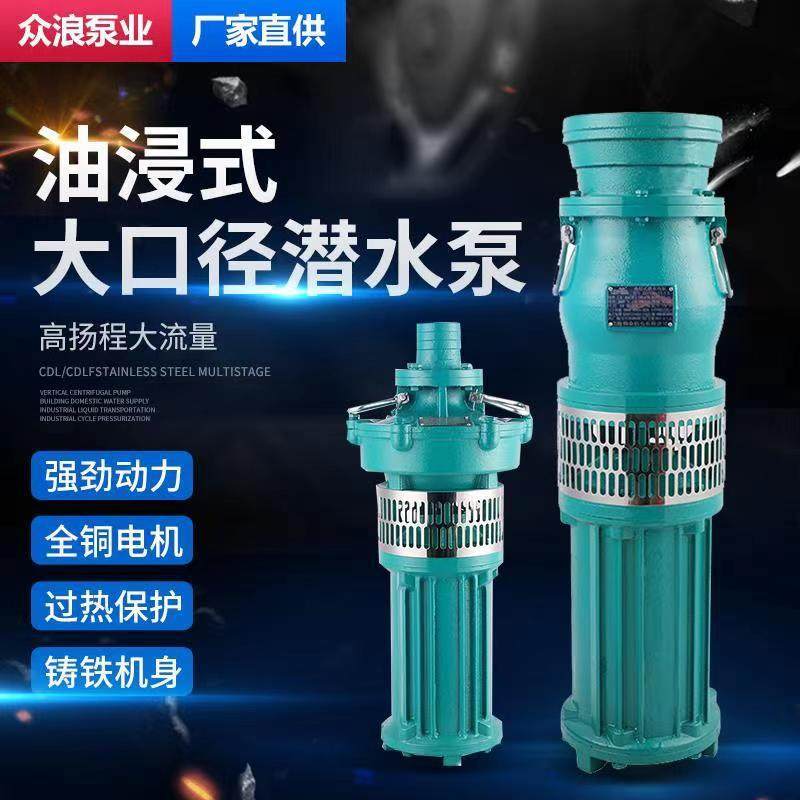 QY油浸泵380V三相高压大流量工业农用灌溉抽水泵立式多级潜水泵,五金/工具,循环泵/热水循环泵,淘宝优惠券,粉丝福利购,淘宝优惠卷