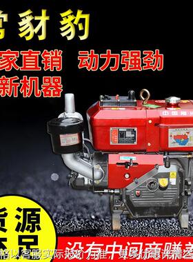 中国常州柴油机 船用农用单缸水冷R195小型发动机12马力电启动