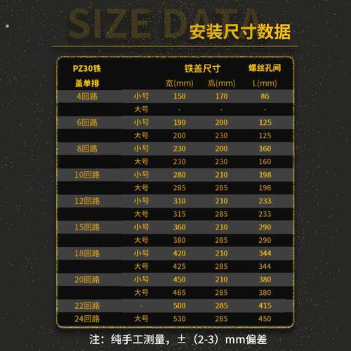 弱强配电箱铁面板铁盖板空气开关箱盖子家用装饰遮挡防尘保护外壳