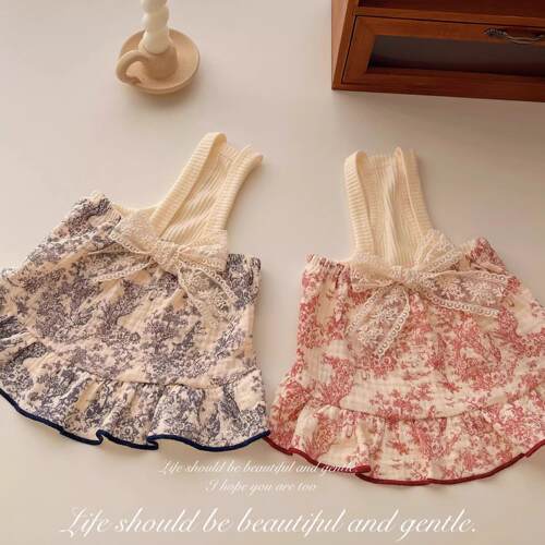 宠物新款春夏款洋装狗狗衣服
