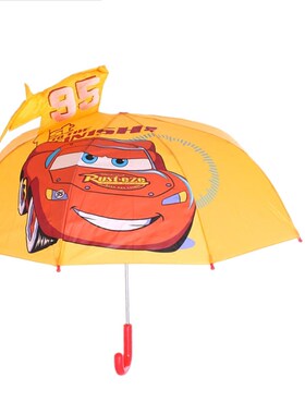 卡通雨伞儿童遮阳直柄伞送礼赛车卡通小雨伞