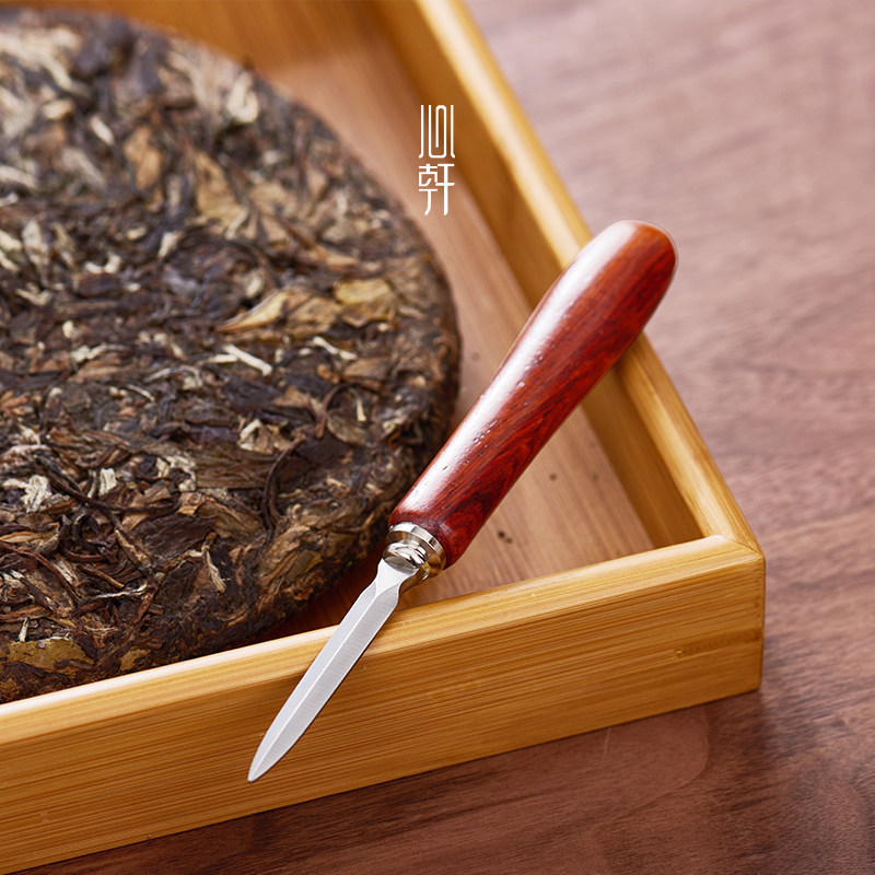 茶饼撬刀普洱专用开茶刀茶针功夫茶具配件茶刀不锈钢茶锥撬茶工具